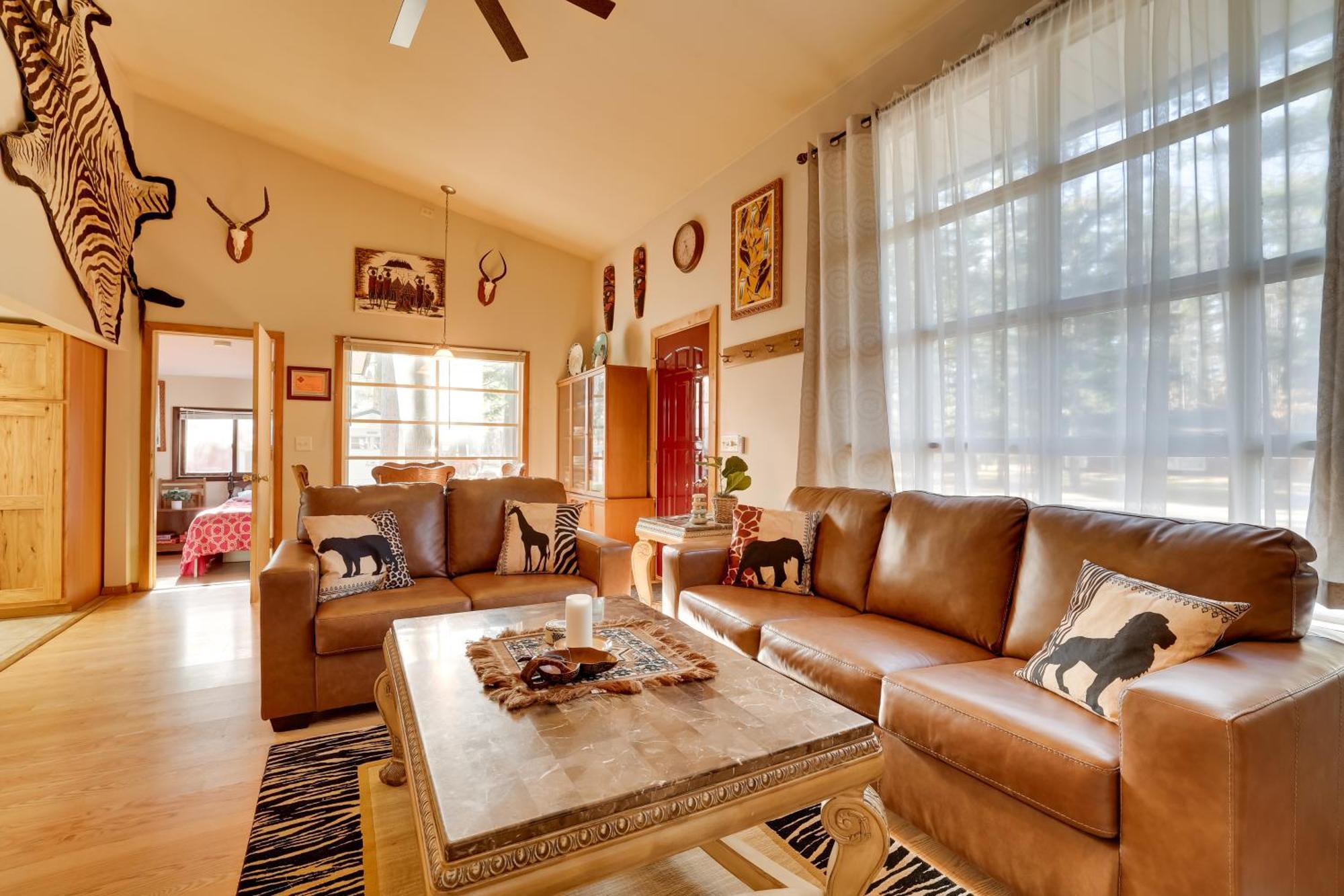 Wisconsin Cabin With Atv Trails, Near Lake Arbutus! Hatfield Exterior photo